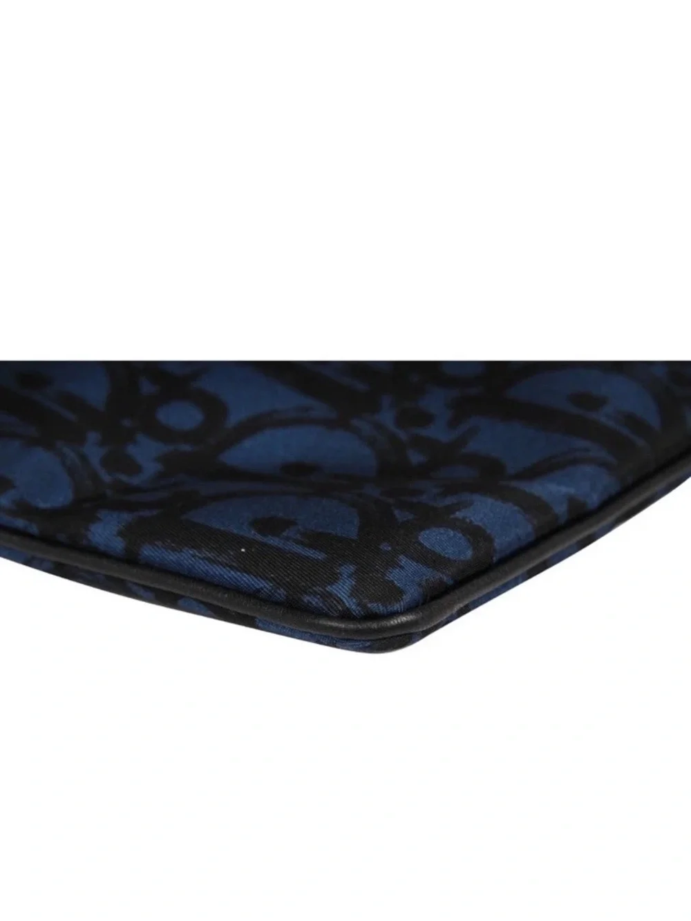 Dior Oblique Logo Pouch Blue /Black - Picture 5 of 9